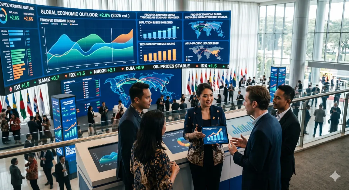 Prospek Ekonomi Dunia 2026: Tantangan Inflasi dan Penggerak Baru Pertumbuhan Global